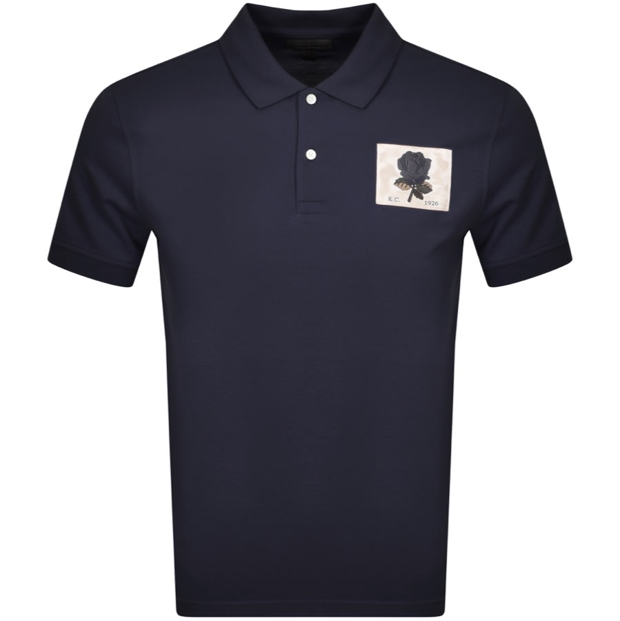 Alternative Image for ProductKent And Curwen Rose Polo T Shirt Navy1